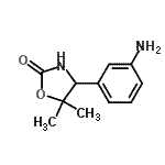 CAS 登录号：709665-88-3， 4-(3-氨基苯基)-5,5-二甲基-1,3-恶唑烷-2-酮