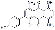 CAS 登录号:7098-08-0, 4,8-二氨基-1,5-二羟基-2-(4-羟基苯基)蒽醌