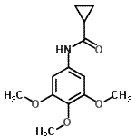 CAS#: 710319-42-9, N-(3,4,5-Trimethoxyphenyl)cyclopropanecarboxamide