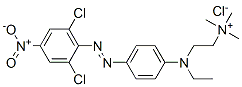 CAS#: 71033-12-0, [2-[[4-[(2,6-Dichloro-4-Nitrophenyl)Azo]Phenyl]Ethylamino]Ethyl]Trimethylammonium Chloride