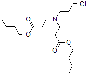 CAS 登录号：71042-70-1， N-(3-丁氧基-3-氧代丙基)-N-(3-氯丙基)-beta-丙氨酸丁酯