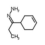 CAS#: 7105-57-9, (1Z)-[1-(3-Cyclohexen-1-yl)propylidene]hydrazine