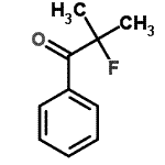 CAS 登录号：71057-10-8， 2-氟-2-甲基-1-苯基-1-丙酮
