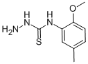 CAS 登录号：71058-34-9， N-(2-甲氧基-5-甲基苯基)-肼基硫代甲酰胺