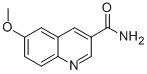 CAS 登录号：71083-30-2， 6-甲氧基喹啉-3-甲酰胺