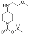 CAS 登录号：710972-40-0， 4-(2-甲氧基乙基氨基)哌啶-1-羧酸叔丁酯
