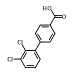 CAS 登录号：7111-63-9， 2',3'-二氯-4-联苯基羧酸