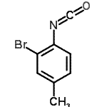 CAS 登录号：71189-13-4， 2-溴-1-异氰酸-4-甲基苯