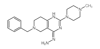 CAS#: 7128-27-0, [4-Benzyl-9-(4-Methylpiperazin-1-Yl)-4,8,10-Triazabicyclo[4.4.0]Deca-7 ,9,11-Trien-7-Yl]Hydrazine