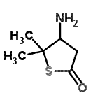 CAS#: 713072-26-5, 4-Amino-5,5-dimethyldihydro-2(3H)-thiophenone