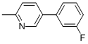 CAS#: 713143-67-0, 5-(3-Fluorophenyl)-2-Methyl-Pyridin