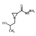 CAS#: 71331-17-4, 1-(2-Hydroxypropyl)-2-aziridinecarbohydrazide