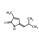 CAS#: 713496-33-4, (5E)-3-Methyl-5-(2-methylpropylidene)-1,5-dihydro-2H-pyrrol-2-one