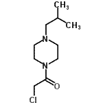 CAS 登录号：713522-75-9， 2-氯-1-(4-异丁基-1-哌嗪基)乙酮