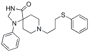 CAS 登录号：7139-26-6， 1-苯基-8-[3-(苯基硫代)丙基]-1,3,8-三氮杂螺[4.5]癸烷-4-酮