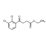 CAS 登录号：71450-93-6， 乙基4-(2,3-二氯苯基)-4-氧代丁酸酯