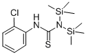 CAS 登录号：71457-01-7， 1,1-二(三甲基硅烷基)-3-(2-氯苯基)-2-硫脲