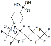 CAS#: 71463-79-1, [3-[Ethyl[(Pentadecafluoroheptyl)Sulfonyl]Amino]Propyl]Phosphonic Acid