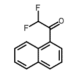 CAS#: 715-80-0, 2,2-Difluoro-1-(1-naphthyl)ethanone