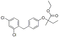 CAS#: 71549-04-7, Ethyl 2-[4-[(2,4-Dichlorophenyl)Methyl]Phenoxy]-2-Methyl-Butanoate