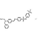 CAS 登录号：71550-23-7， 钠4-({[4-({4-[苄基(乙基)氨基]苯基}偶氮)苯基]磺酰基}氨基)苯磺酸酯