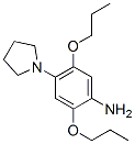 CAS#: 71550-54-4, 2,5-Dipropoxy-4-(1-Pyrrolidinyl)Benzenamine