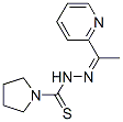 CAS#: 71555-26-5, 1-Pyrrolidinecarbothioic Acid (1-(2-Pyridinyl)Ethylidene)Hydrazide
