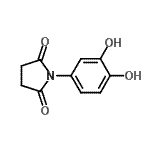 CAS 登录号：71573-17-6， 1-(3,4-二羟基苯基)-2,5-吡咯烷二酮