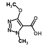 CAS#: 716362-00-4, 4-Methoxy-1-methyl-1H-1,2,3-triazole-5-carboxylic acid