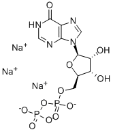 CAS 登录号：71672-86-1， 肌苷 5'-(三氢二磷酸酯)三钠盐