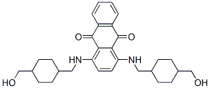 CAS#: 71673-03-5, 1,4-Bis[[[4-(Hydroxymethyl)Cyclohexyl]Methyl]Amino]-9,10-Anthracenedione
