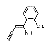 CAS#: 71682-90-1, (2Z)-3-Amino-3-(2-methylphenyl)acrylonitrile