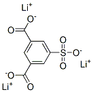 CAS 登录号：71686-04-9， 5-磺酸基间苯二甲酸三锂
