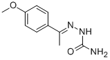 CAS 登录号：717-14-6， 2-[1-(4-甲氧基苯基)亚乙基]-1-氨基甲酰肼