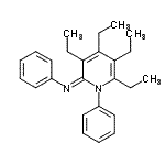 CAS 登录号：71704-81-9， (2E)-3,4,5,6-四乙基-N,1-二苯基-2(1H)-吡啶亚胺