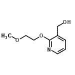 CAS 登录号：717105-03-8， [2-(2-甲氧基乙氧基)-3-吡啶基]甲醇