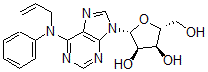 CAS 登录号:71735-91-6, N(6)-苯基-N(6)-烯丙基腺苷