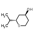 CAS#: 71772-84-4, (2S,4S)-2-Isopropyltetrahydro-2H-thiopyran-4-ol