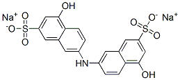 CAS 登录号：71786-27-1， 二钠7,7'-亚氨基二(4-羟基萘-2-磺酸盐)