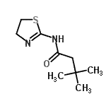 CAS 登录号：717871-25-5， N-(4,5-二氢-1,3-噻唑-2-基)-3,3-二甲基丁酰胺
