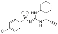 CAS#: 71795-23-8, 4-Chloro-N-((Cyclohexylamino)(2-Propynylamino)Methylene)-Benzenesulfonamide