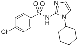 CAS#: 71795-43-2, 4-Chloro-N-(1-Cyclohexyl-1H-Imidazol-2-Yl)-Benzenesulfonamide