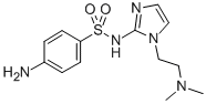 CAS#: 71795-53-4, 4-Amino-N-(1-(2-(dimethylamino)ethyl)-1H-imidazol-2-yl)benzenesulfonamide