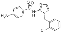 CAS 登录号：71795-55-6， 4-氨基-N-(1-((2-氯苯基)甲基)-1H-咪唑-2-基)-苯磺酰胺