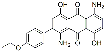 CAS 登录号：71799-75-2， 1,5-二氨基-2-(4-乙氧基苯基)-4,8-二羟基蒽醌