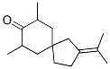 CAS#: 71820-52-5, 7,9-Dimethyl-2-(1-Methylethylidene)Spiro[4.5]Decan-8-One