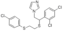 CAS#: 71821-27-7, 1-(2-((2-((4-Chlorophenyl)Thio)Ethyl)Thio)-2-(2,4-Dichlorophenyl)Ethyl )-1H-Imidazole