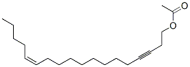 CAS 登录号：71832-74-1， (Z)-13-十八碳烯-3-炔-1-醇乙酸酯