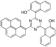 CAS#: 71832-82-1, 1,1'-[6-(Pyren-1-Yl)-1,3,5-Triazine-2,4-Diyl]Bis(2-Naphthalenol)