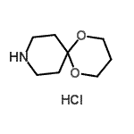 CAS#: 71879-41-9, 1,5-Dioxa-9-azaspiro[5.5]undecane hydrochloride (1:1)